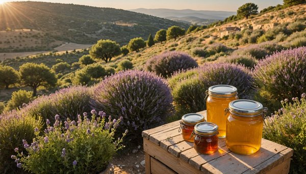 Le thym sauvage dans les miels des ruchers du luberon